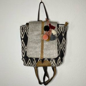 Myra Bag  | Grizzle Cowhide Backpack